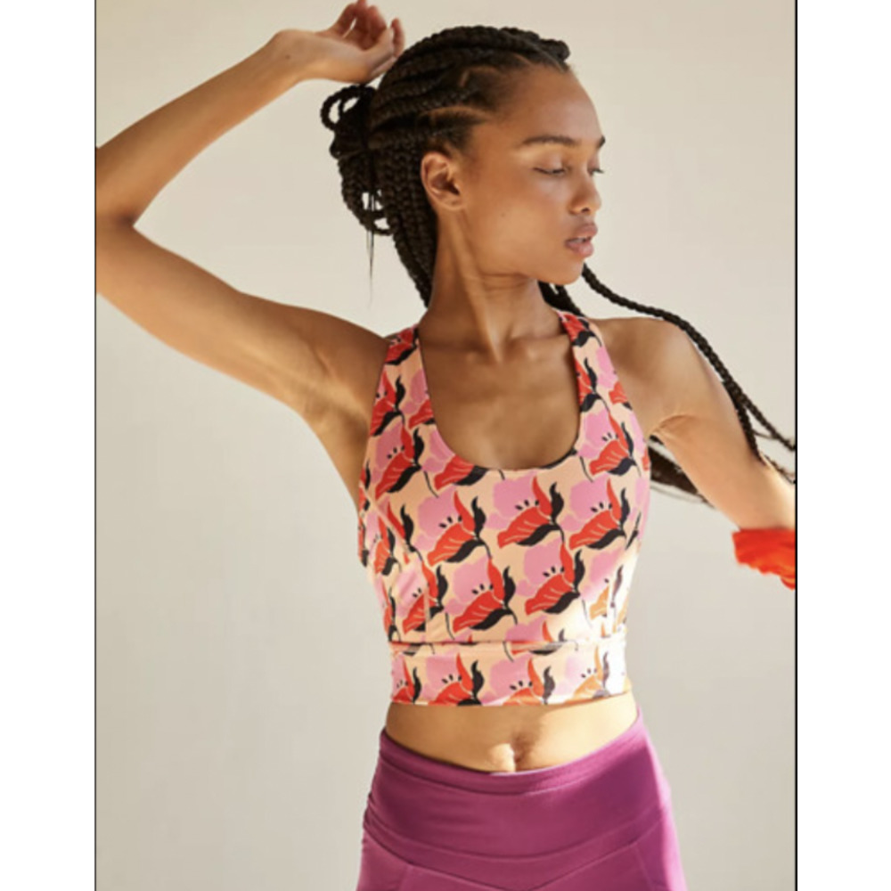 Free People Ashford Printed Synergy C Top